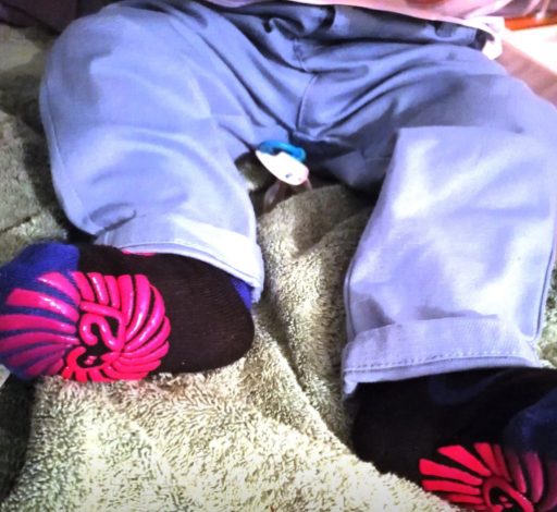 Chaussettes de jeu antidérapantes